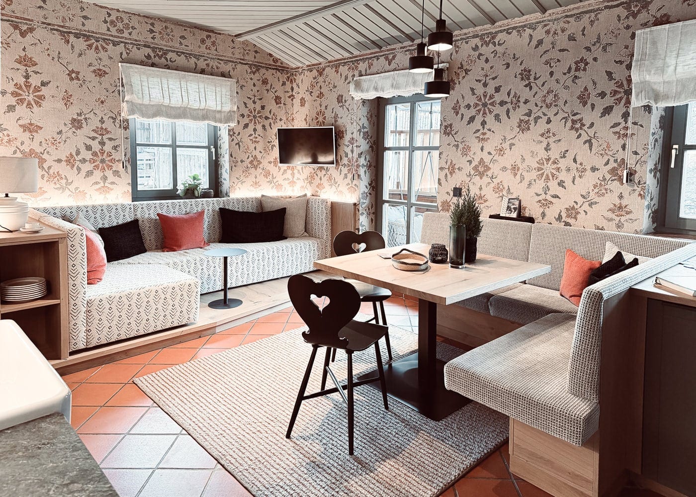 Schlafzimmer in der Hofzeit-Ferienwohnung am Proneben Gut