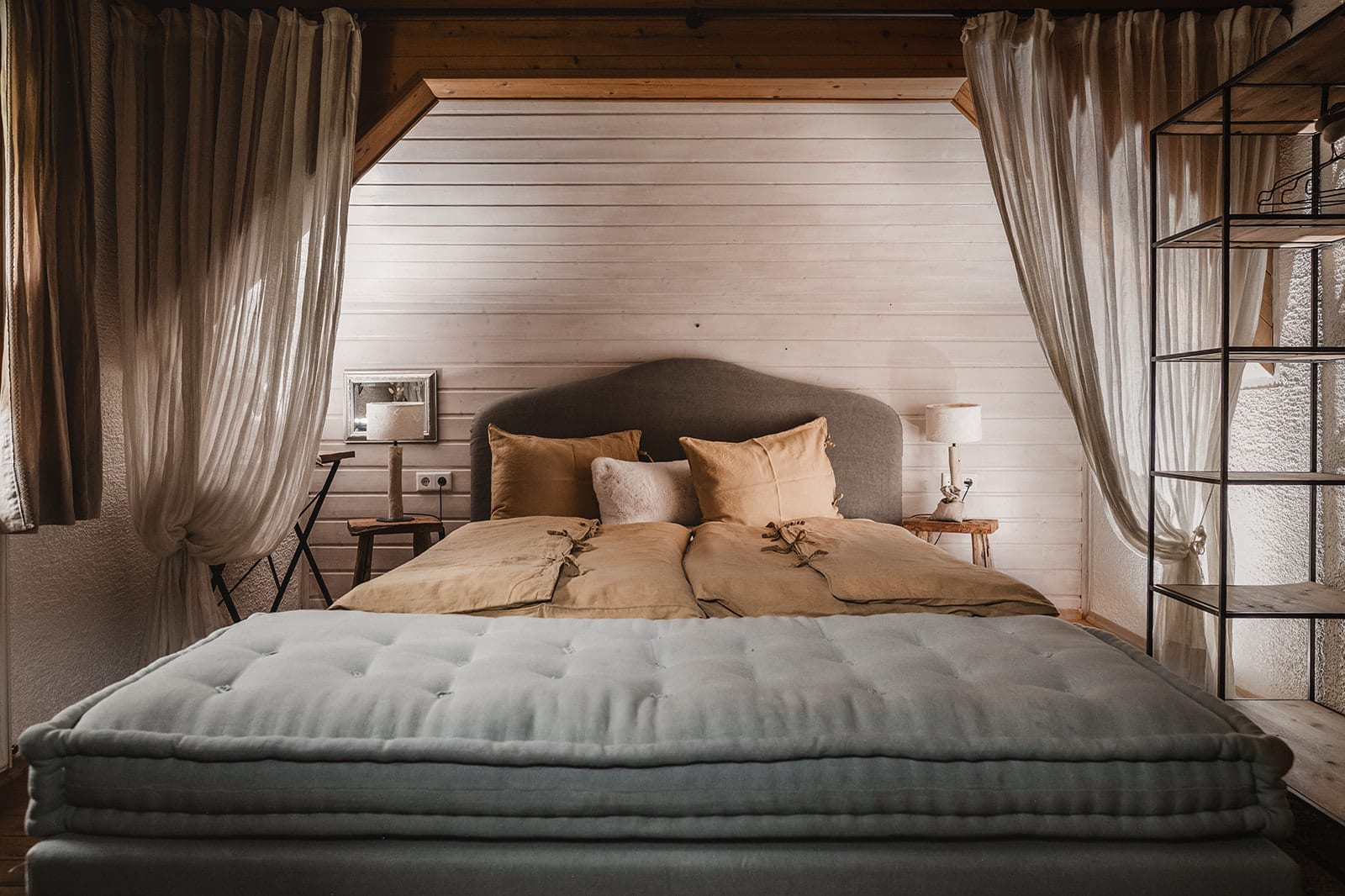 Kuschelzimmer mit Kochnische und Zustellbett am Bauernhof in Mühlbach am Hochkönig