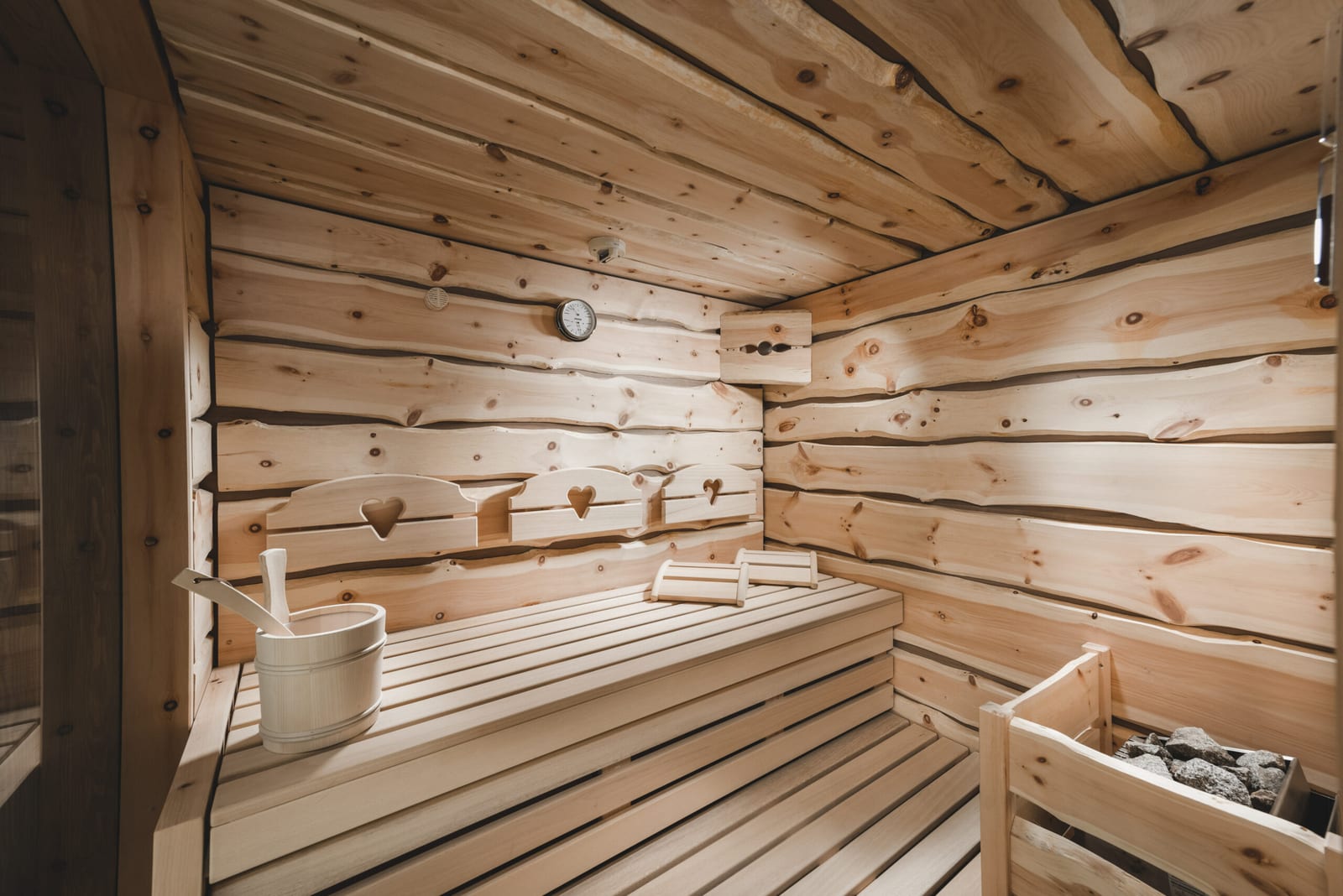Private Zirben-Sauna in der Zirberl am Proneben Gut